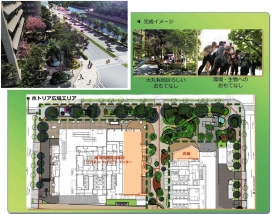 三菱地所株式会社　ホトリア広場～交流の森～02
