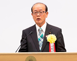 祝辞 環境大臣政務官 八木哲也様