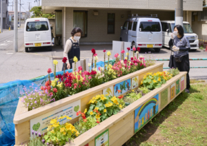 NPO法人緑のきずなプロジェクト　花園公園 レイズドベッド プロジェクト03