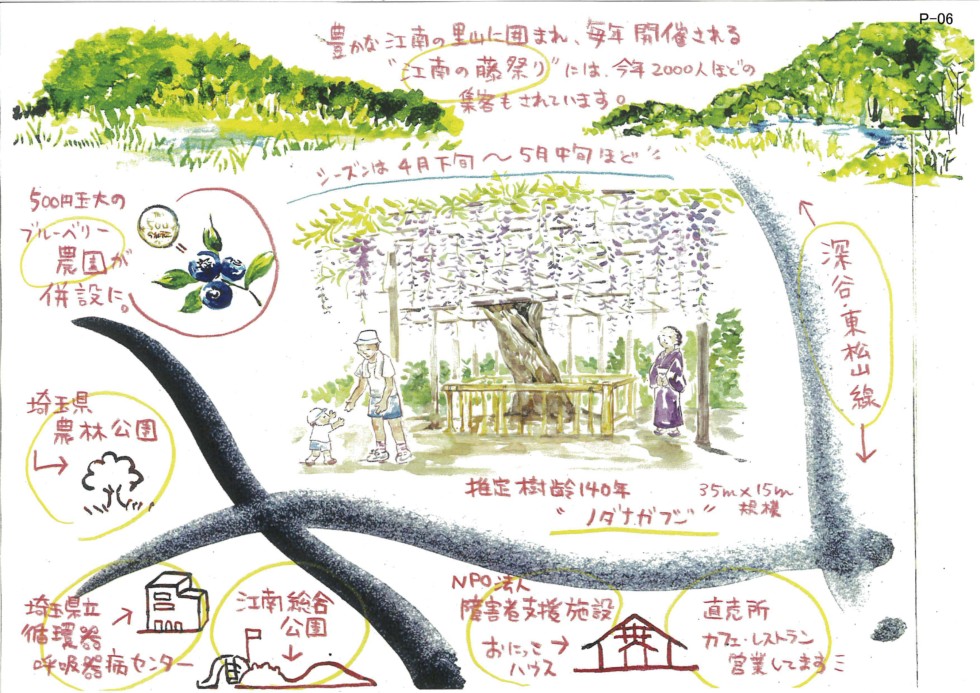 江南の藤保存会　樹齢１４０年江南の藤・藤棚リフレッシュプロジェクト01