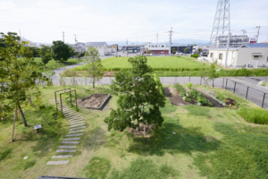 社会福祉法人どろんこ会　八山田どろんこ保育園　園庭まるごと ビオトープ プロジェクト
～人も緑もすべてが育ち合う、次世代の子どもたちと考えるSDGs～02