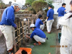 岐阜県立加茂農林高等学校　環境デザイン科　環境デザイン科による地域貢献活動03